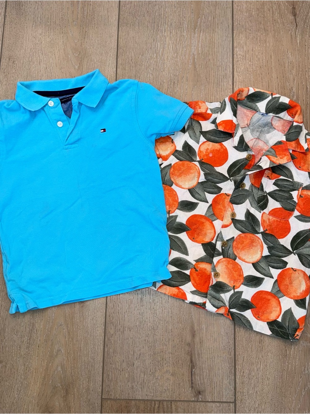Tommy Hilfiger Bright Turquoise Polo Shirt for Kids